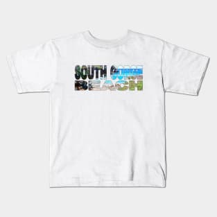 SOUTH GORGE BEACH - Stradbroke Island Brisbane Kids T-Shirt